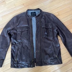 Lucky Brand Leather Jacket (L)